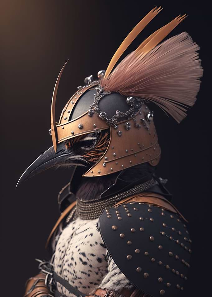 The warrior hoopoe