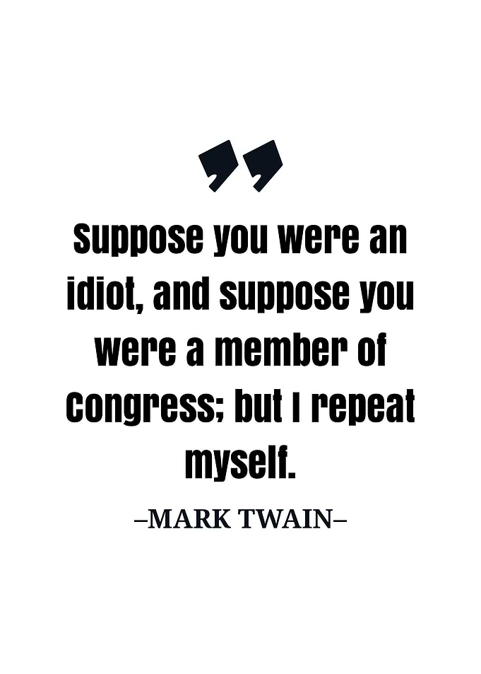 Mark Twain quote
