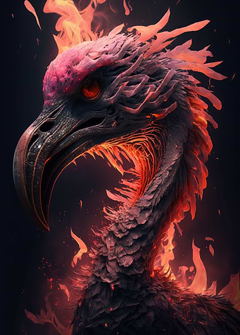 Demonic Flamingo