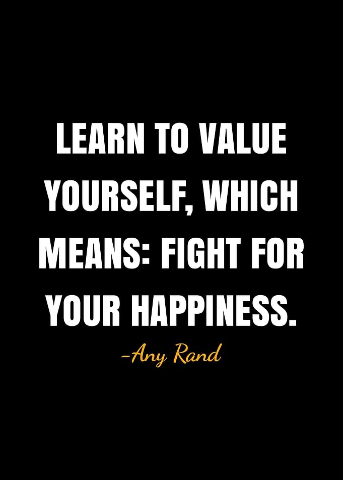 Any Rand Quote