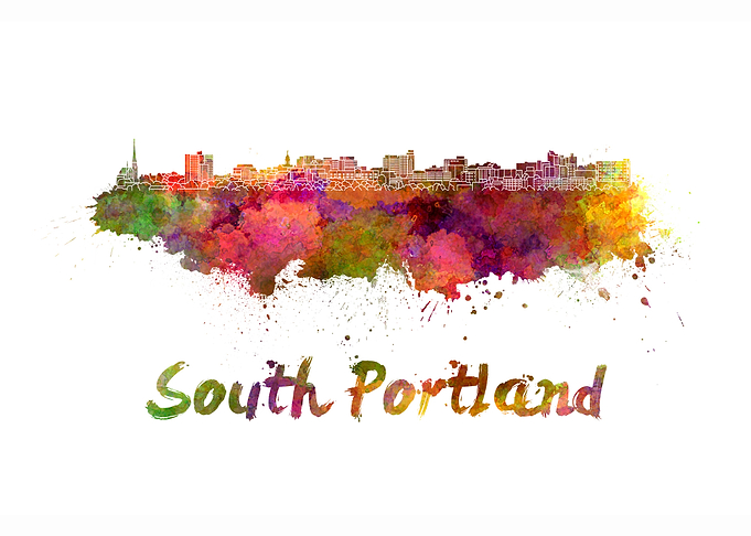 South portland skyline