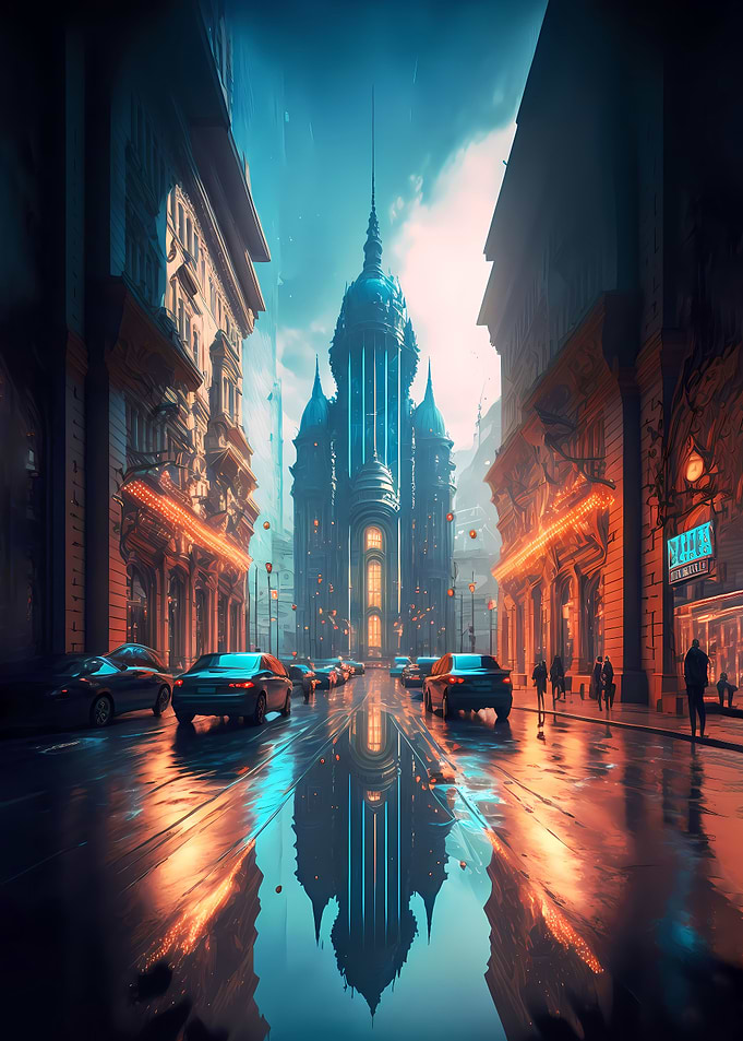 Imaginary Cityscape