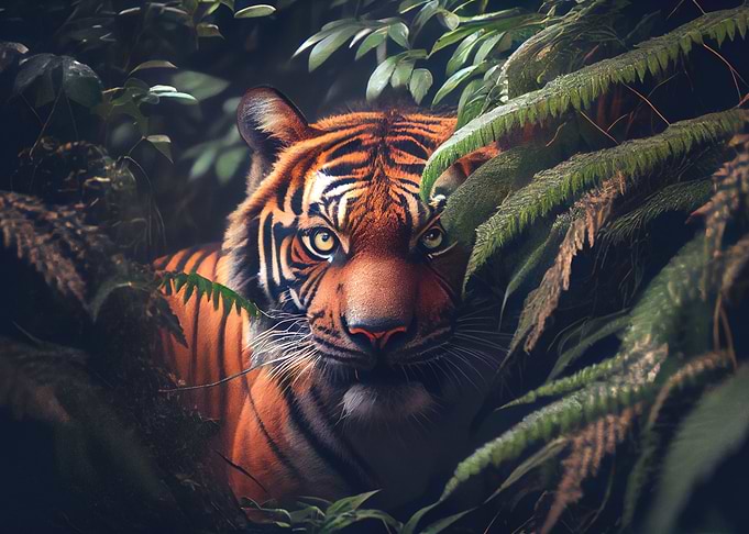 Tigers in the Jungle
