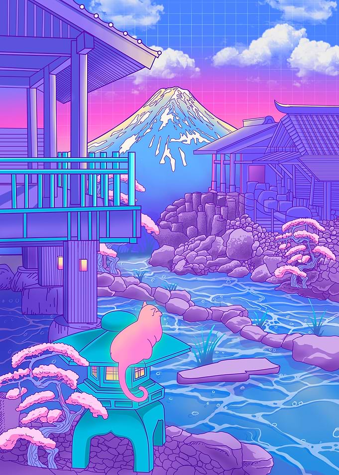 japan pastel