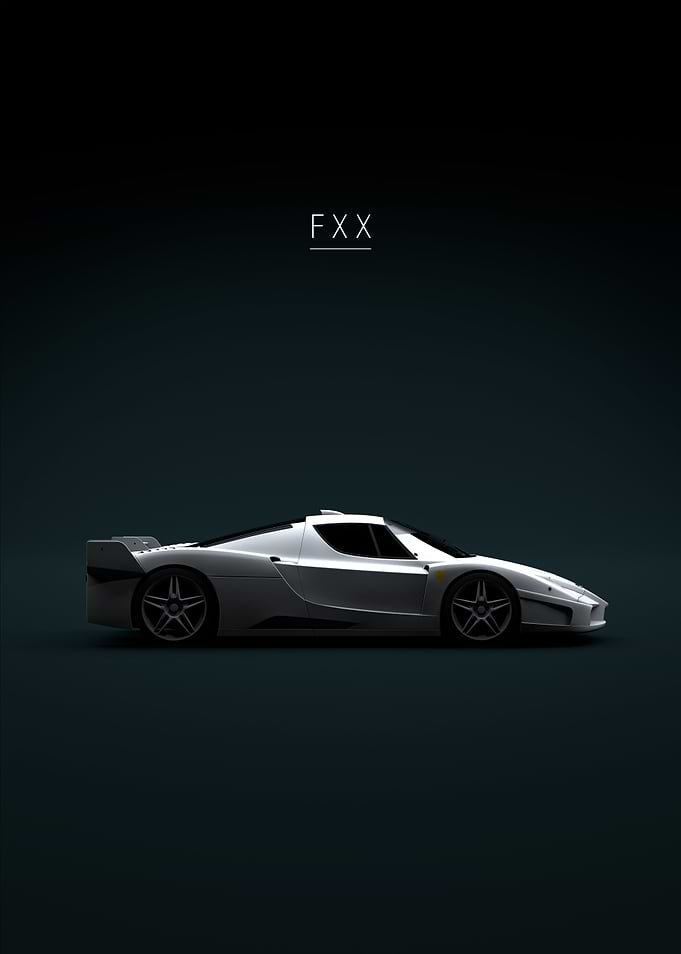 2005 Ferrari FXX White