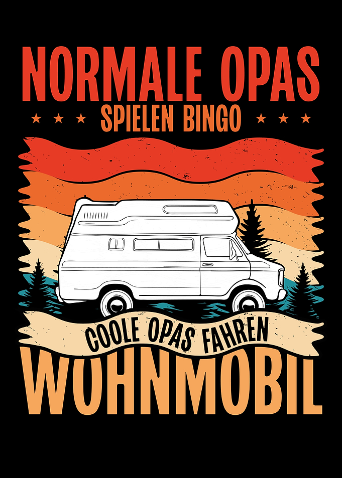 Cool grandpas drive camper
