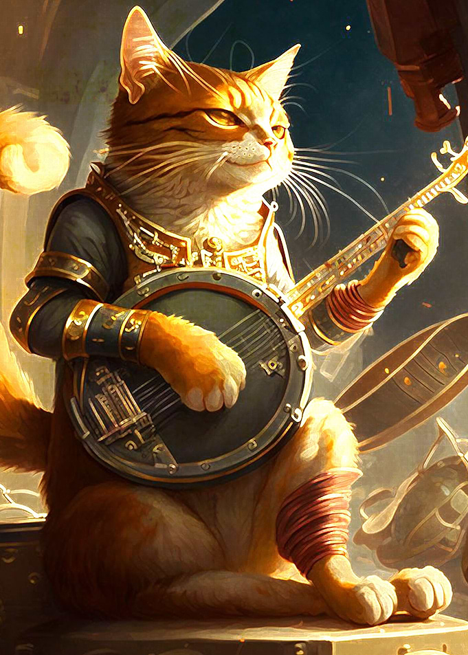 Cat Musician