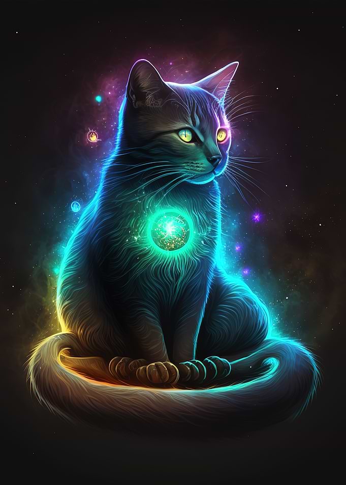 cat neon