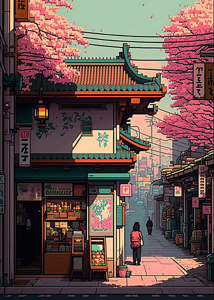 Japan Pixel Art 02