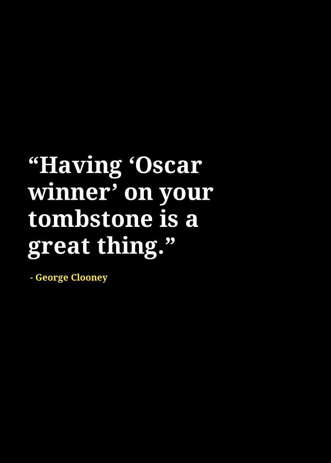George Clooney quotes