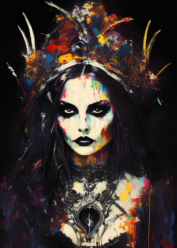 Goth vampire queen