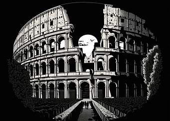 The Colosseum in Rome