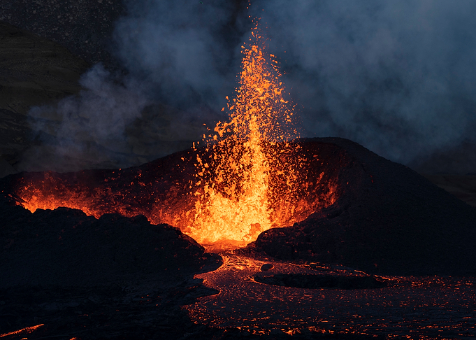 volcano nature