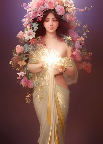 Persephone with the Light