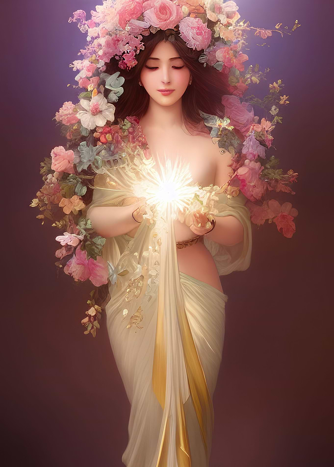 Persephone with the Light