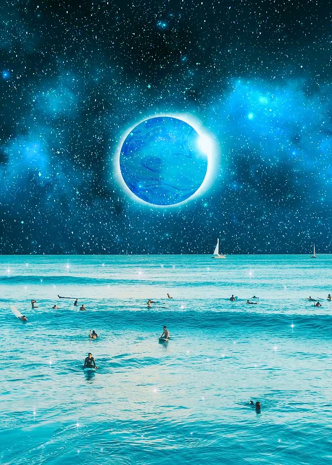 Blue Space Beach