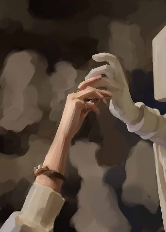 hand artist art