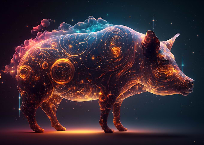 Spirit Animal Pig