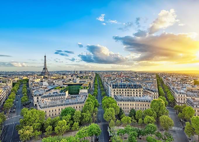 Paris in the summer