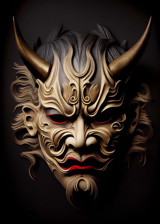New Years Namahage Mask
