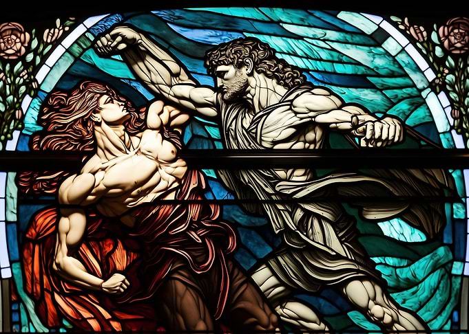Stained Glass Fight