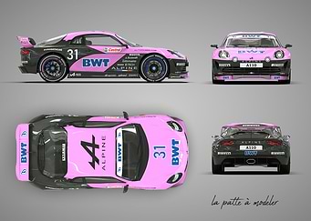 Alpine A110 F1 Livery
