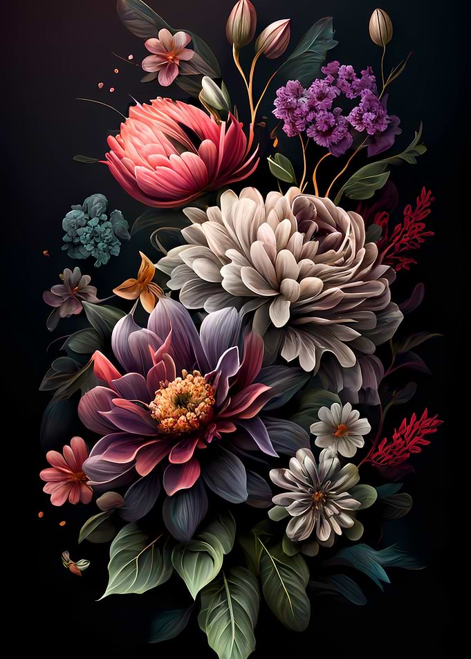 Floral Delight Blooming