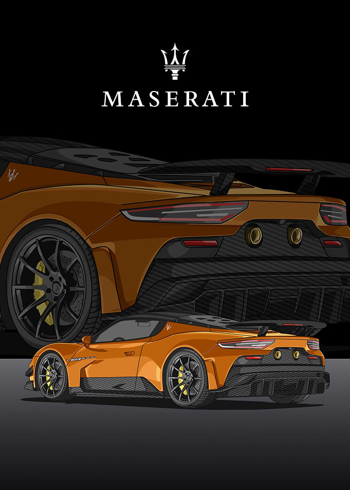 maserati mc 20 orange