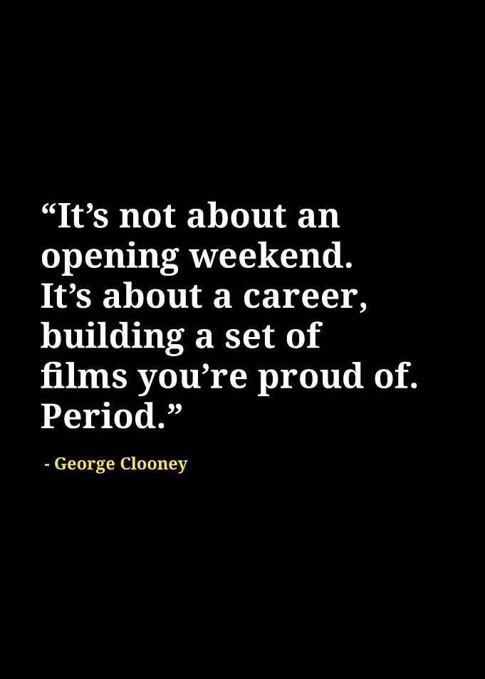 George Clooney quotes