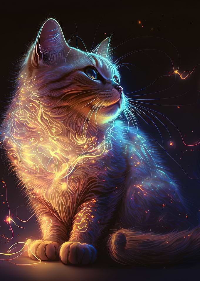cat neon