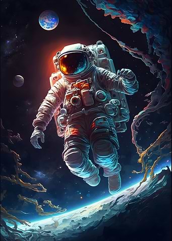 Astronaut In space