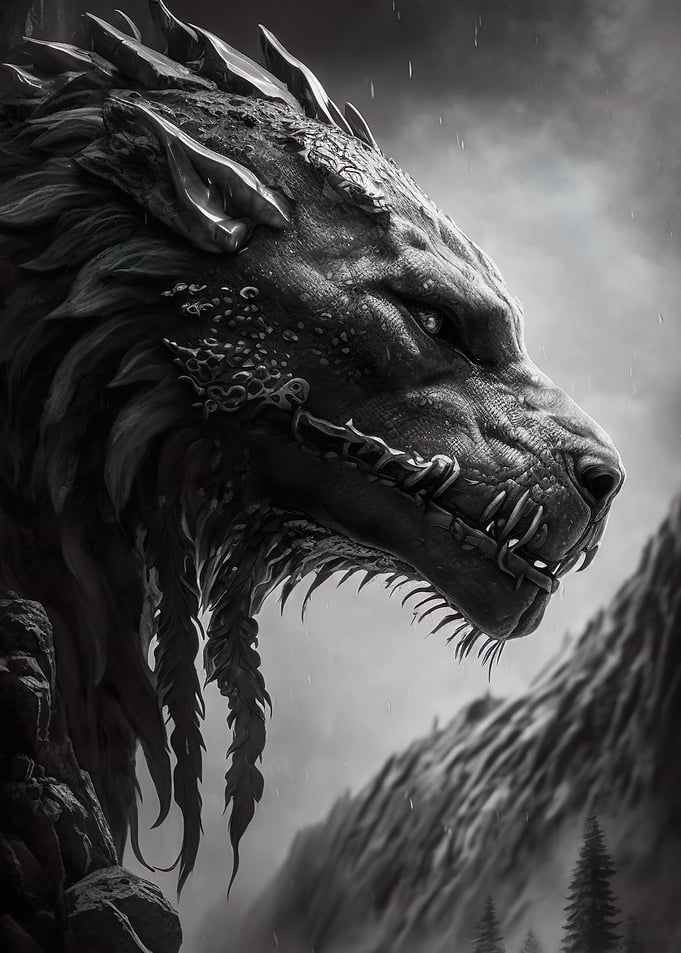 Black Lion Wolf