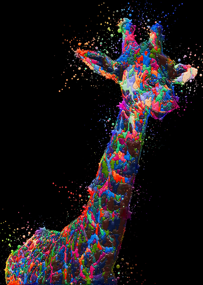 Giraffe Painting