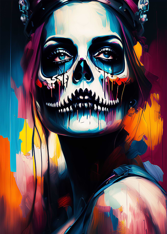 Day of the dead La Catrina