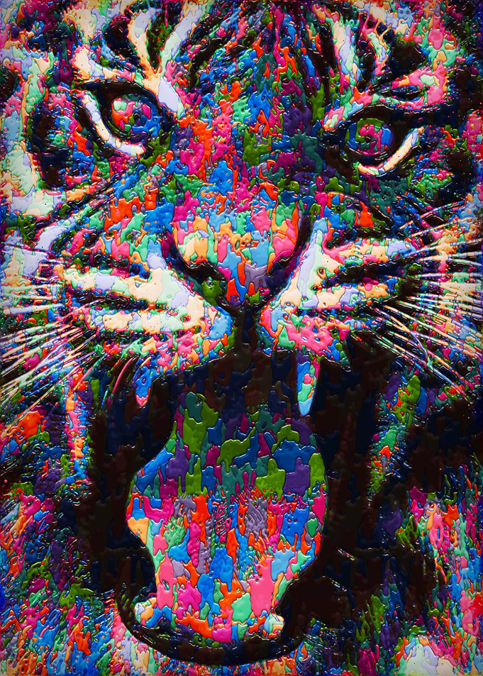 Tiger Face Painting