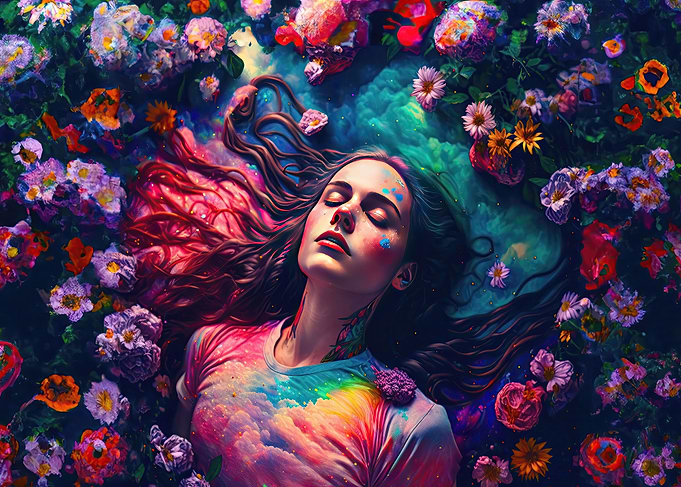 Rainbow Garden Dreamer
