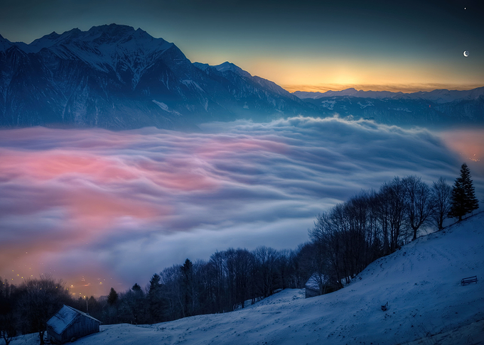 Winter and Clouds