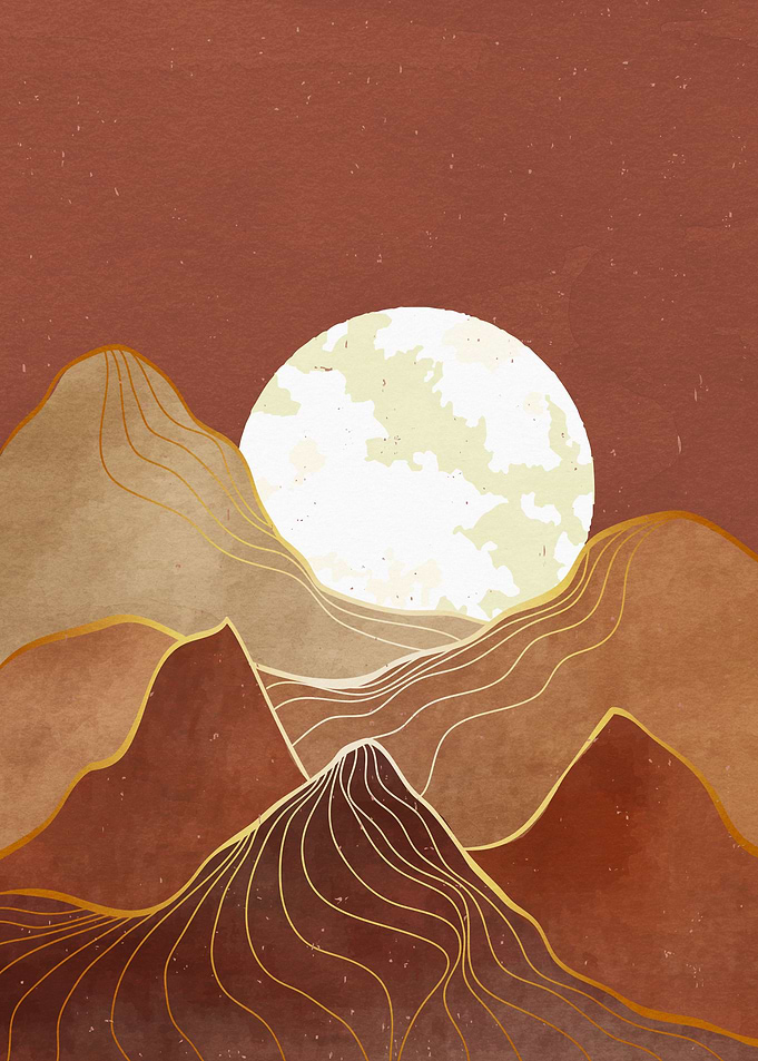 Mid Century Landscape 3