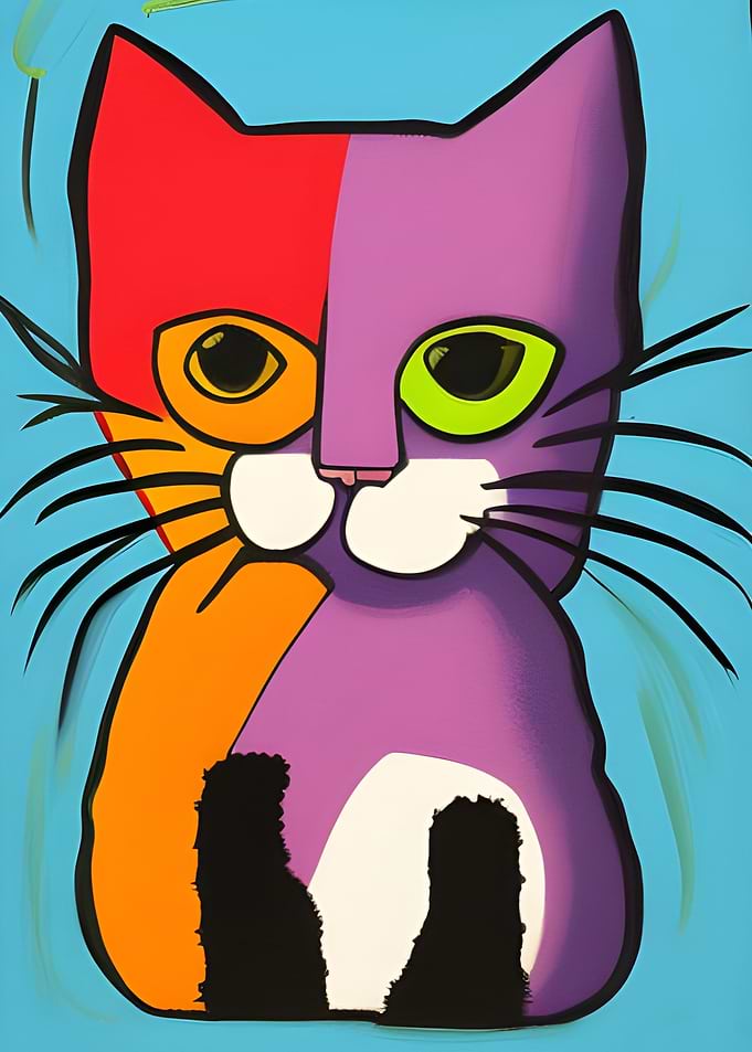 Contemporary cat