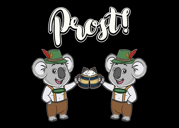 Beer Drinker Koala Gift