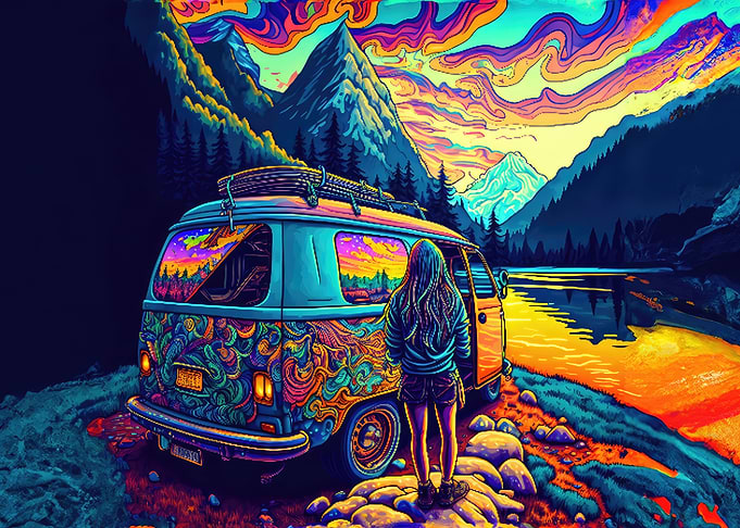 Psychedelic Road Trip