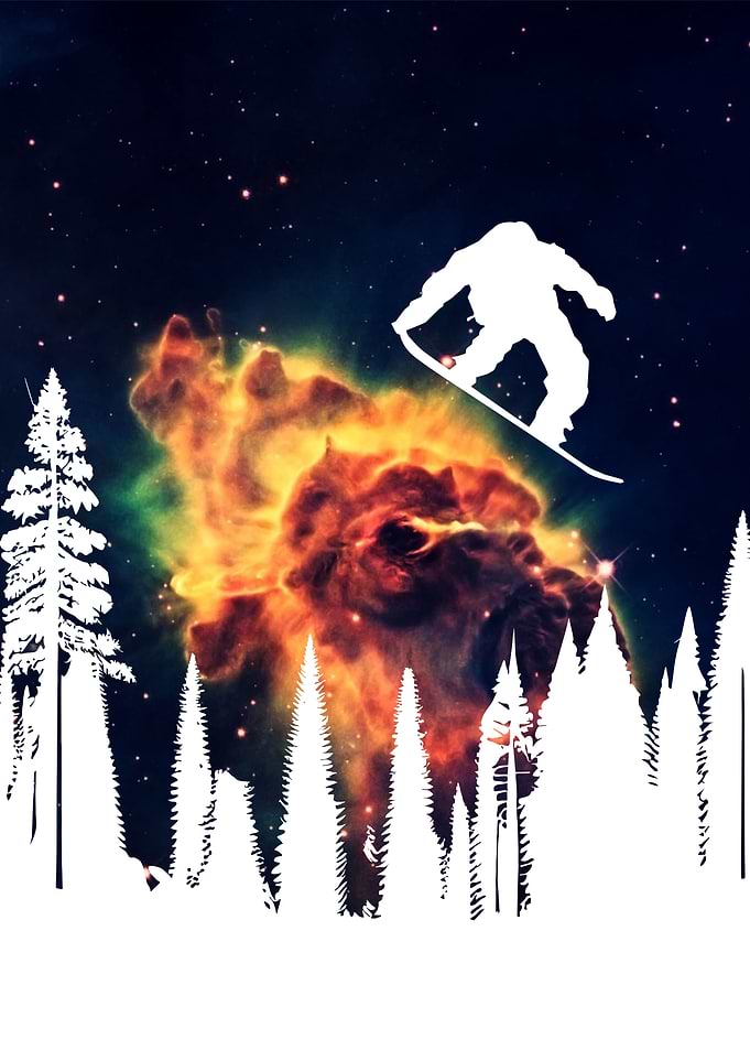 Snowboard Jump Space