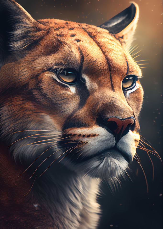 Pumas Intense Stare