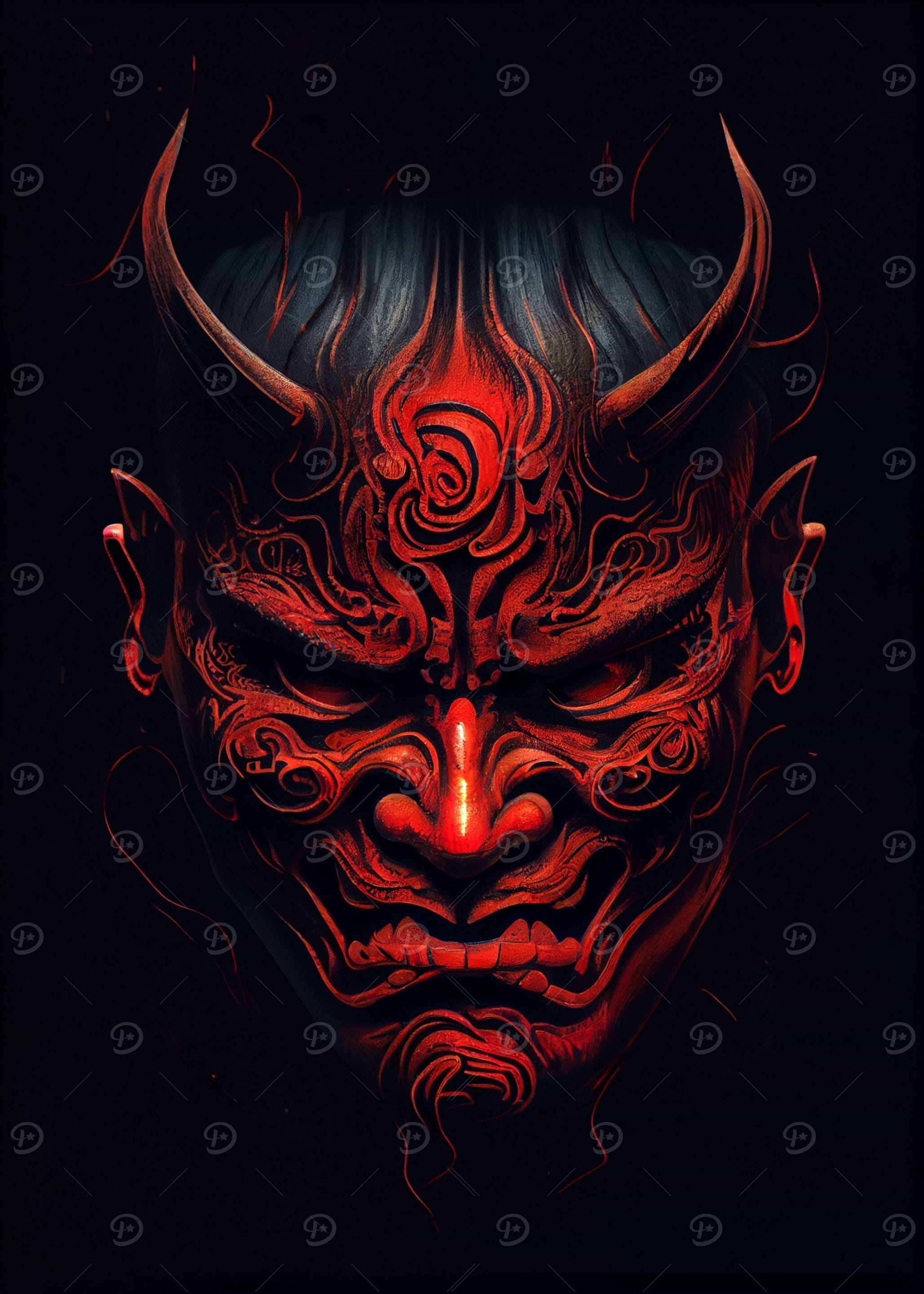 Traditional Japanese Mask