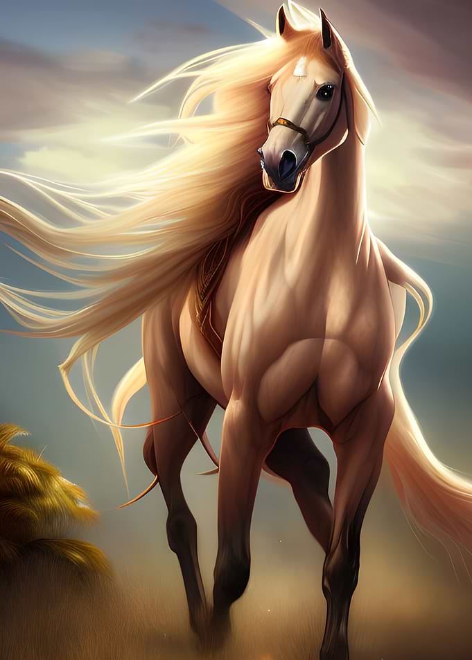 Cute Horse Animal