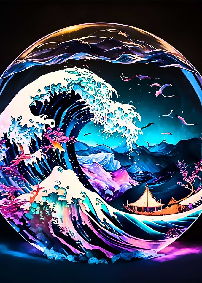 Wave in Glass