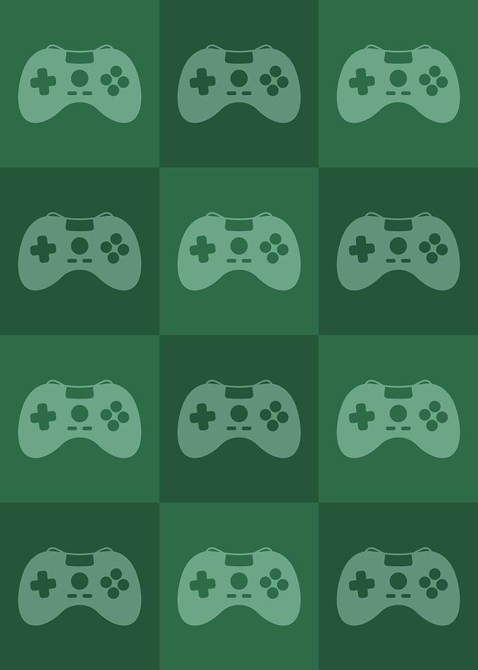 Gamer Controllers Green