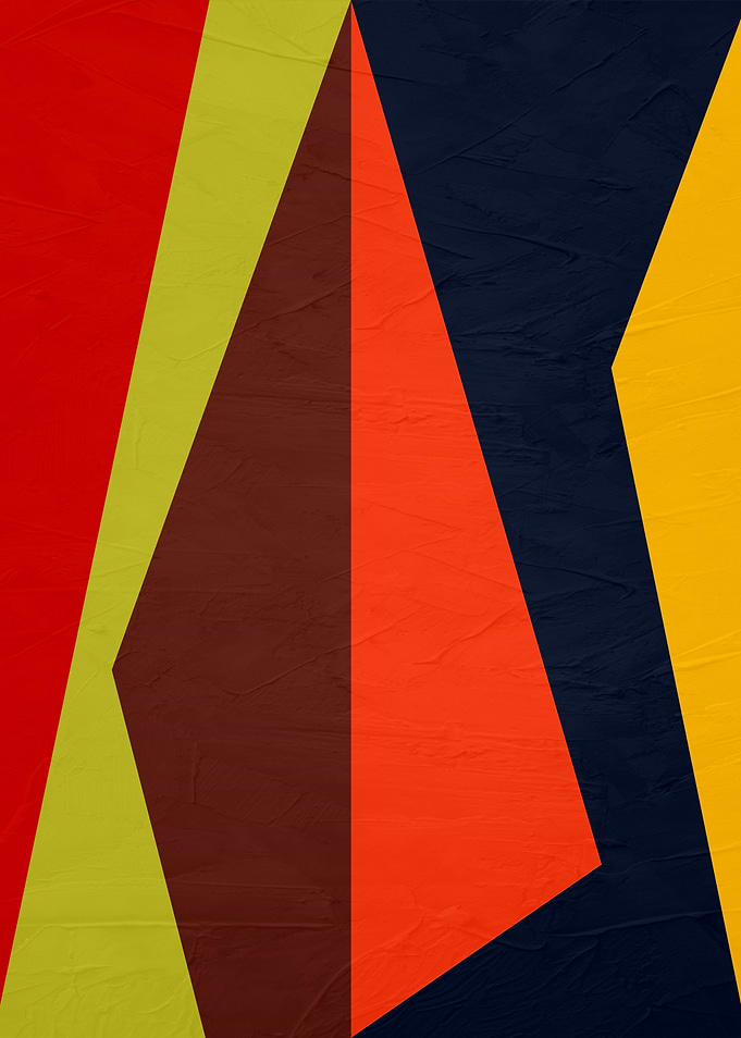 GEOMETRIC ABSTRACT 744A