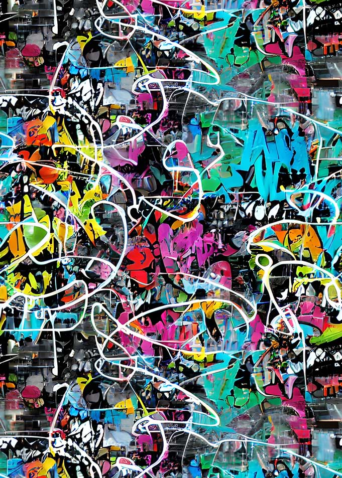 Urban Graffiti Street Art