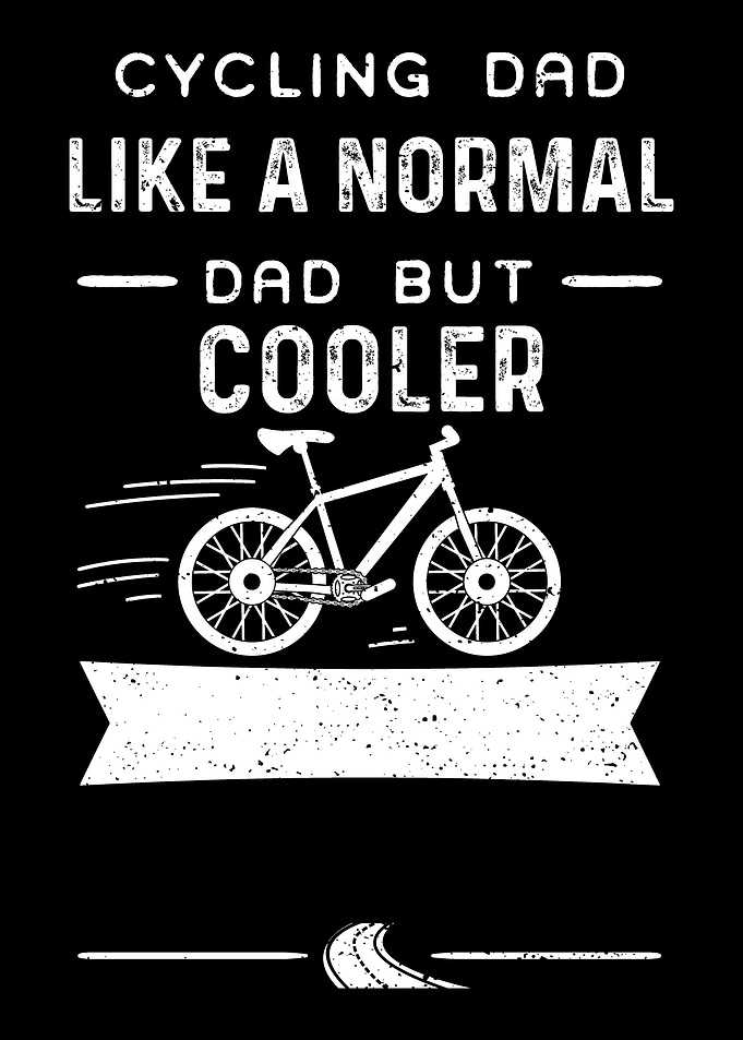 Cycling Dad Like A Normal